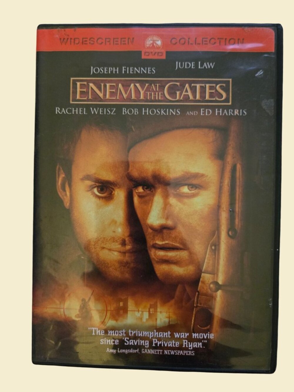 Enemy At The Gates DVD Widescreen Jude Law Rachel Weisz